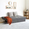 Tangkula 3-Seat Adjustable Sofa Bed Long Sofa with 2 Drawer with 3 Adjustable Angles - 2 of 4