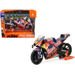 KTM RC16 Motorcycle #33 Brad Binder MotoGP "Red Bull KTM Factory Racing" 1/12 Diecast Model by New Ray - 1 of 3