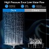 Attop Shower Head Combo,10 Inch High Pressure Rain Shower Head with 11 Inch Adjustable Extension Arm and 5 Settings Handheld with Long Hose - 3 of 4