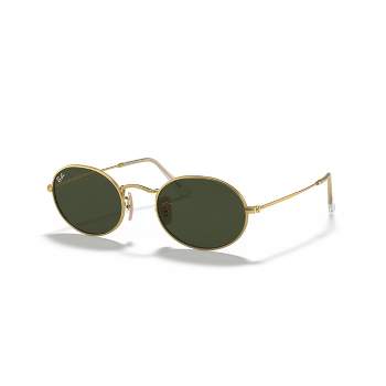 Ray-ban Rb3548n 51mm Adult Irregular Sunglasses Green Lens : Target
