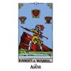 Women's Marvel: Agatha All Along Knight Of Wands Card T-Shirt - 2 of 4
