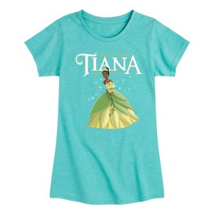 Girls' - Disney Princess - Tiana The Princess and the Frog Fitted Short Sleeve Graphic T-Shirt - 1 of 4