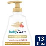 Baby Dove Melanin Rich Skin Nourishment Sensitive Skin Care Hypoallergenic Wash - 13 fl oz