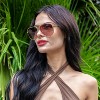 WMP Eyewear Oversized Designer Inspired Flat Lens Sunglasses for Women - 4 of 4