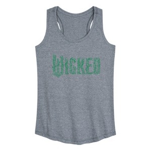 Women's - Wicked - Twisted Tree Branch Logo Graphic Racerback Tank - 1 of 4
