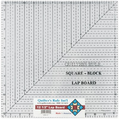 Quilters Rule 6 3/4 x 6 3/4 x 9 1/2-inch Mini Triangle Ruler 