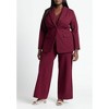 ELOQUII Women's Plus Size The Ultimate Stretch Wide Leg Pant - 4 of 4