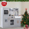 Kids Kitchen Playset, Wooden Chef Pretend Play Set with 20 PCS Cookware Accessories, Wooden Cookware Pretend - 3 of 4
