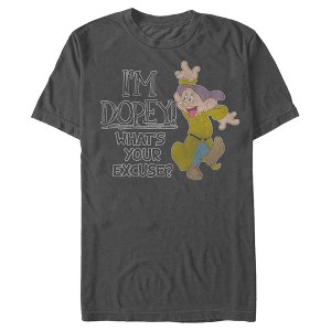 Men's Snow White and the Seven Dwarfs I'm Dopey What's Your Excuse T-Shirt - 1 of 4