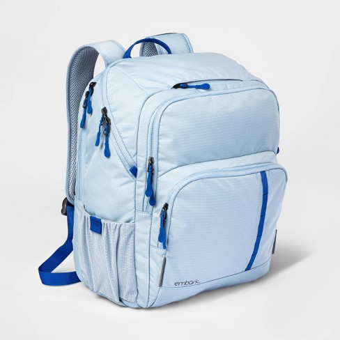 Top loading clearance backpack for school