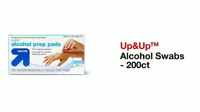 Up and up hot sale alcohol prep pads