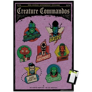 Trends International DC Comics Creature Commandos - You Wanted Monsters Unframed Wall Poster Prints - 1 of 4