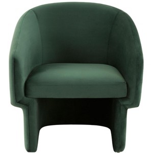 Susie Barrel Back Accent Chair - SFV4781 - Safavieh Couture - 1 of 4