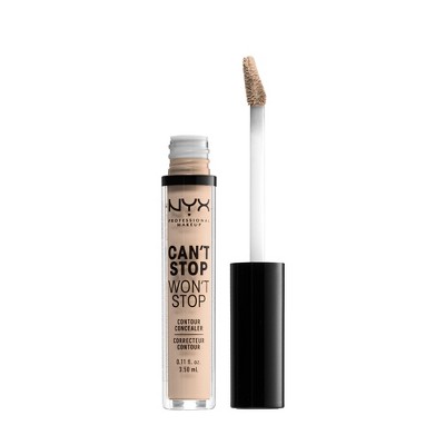 Nyx Professional Makeup Can't Stop Won't Stop Contour Concealer - 03  Alabaster - 0.11 Fl Oz : Target