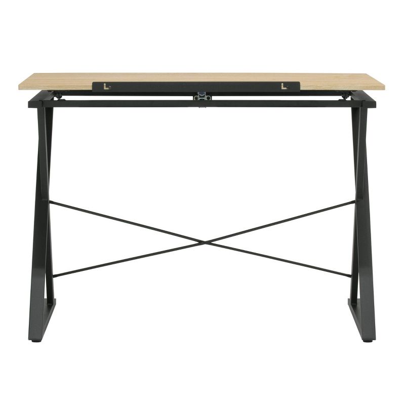 Axiom Drawing Table Graphite Black/Ashwood - Studio Designs, 6 of 20
