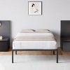 Metal Bed Frame,Heavy Duty Steel Slats Support Platform Bed with Under Bed Storage for Bedroom Apartment-No Box Spring Needed,Noise Free,Easy Assembly - 2 of 4