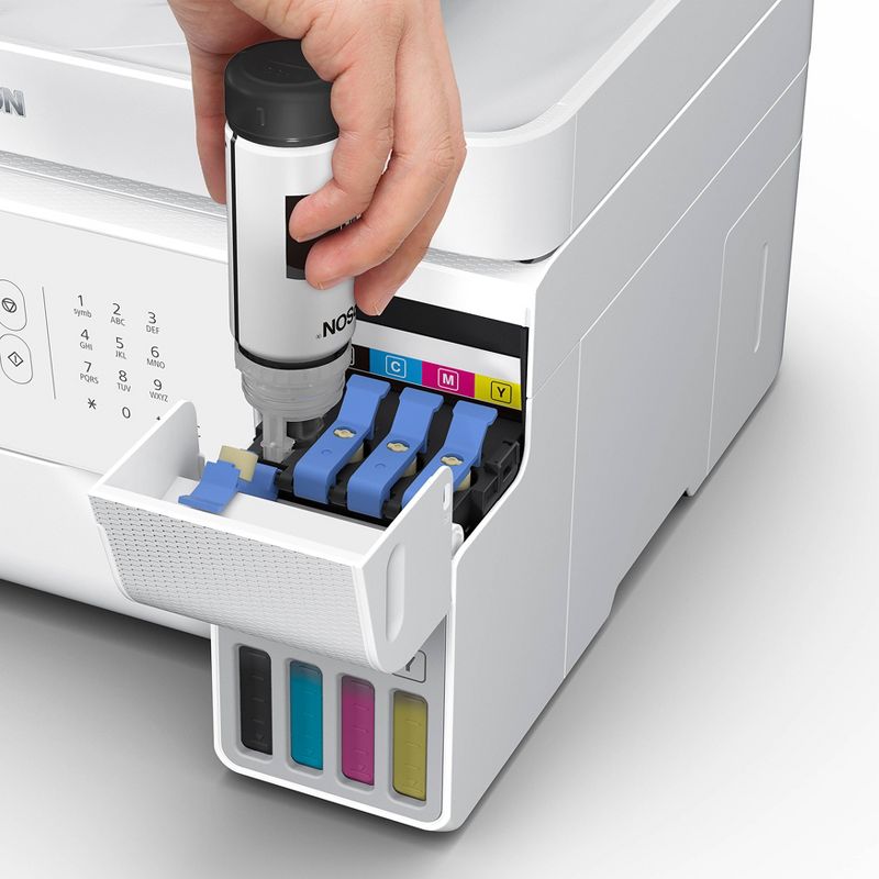 Epson EcoTank ET-4810 All-in-One Color Inkjet Printer Scanner Copier - White, 5 of 17