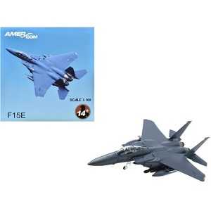 McDonnell Douglas F-15E Strike Eagle Aircraft "492nd Fighter Squadron, England" (2020) US Air Force 1/100 Diecast Model - 1 of 4