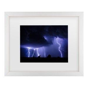 Trademark Fine Art - Christian Skilbeck Fingers Of God Matted Framed Art - 1 of 4