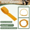 Unique Bargains Nylon Elastic Hiking Fishing Cycling Ankle Boot Straps 4 Pcs - 3 of 4
