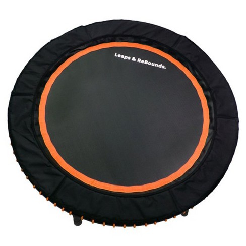 Leaps & Rebounds 40 Round Mini Fitness Trampoline & Rebounder