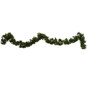 Nearly Natural 6-ft Boxwood Artificial Garland (Indoor/Outdoor), Set of 4 - 1 of 1