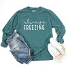 Simply Sage Market Women's Always Freezing Long Sleeve Garment Dyed Tee - 3 of 4