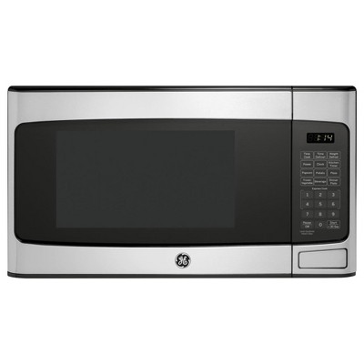 GE 1.1 Cu Ft Countertop Stainless Steel Microwave Oven (Manufacturer Refurbished)