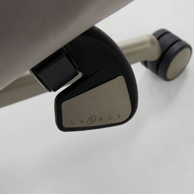 Gray Bonded Leather Adjustable Ergonomic Executive Chair