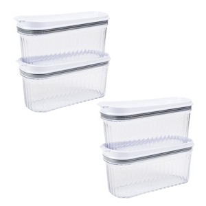 SharpChef Airtight Cereal Dispenser Food Storage Container with locking lid, Leakproof, Kitchen Pantry Organization and Storage, BPA-Free, 51 oz - 1 of 4