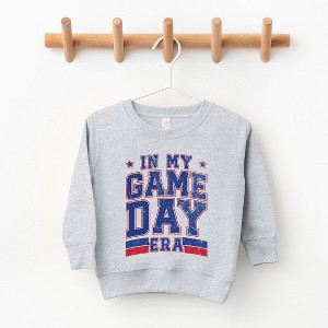 The Juniper Shop In My Game Day Era - Blue Toddler Graphic Sweatshirt - 1 of 3