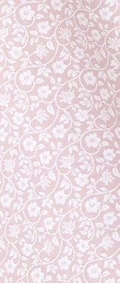 white floral on mauve