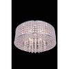 Elegant Lighting Amelie 6 light Chrome Flush Mount Clear Royal Cut Crystal - 2 of 3