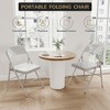 Folding Chairs, Portable Chair, Hold Up to 350 LBS, for Home, Office, Indoor & Outdoor Events - 2 of 4