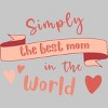 Men's Design By Humans Mother's Day Simply the Best Mom Banner By BoogieCreates T-Shirt - 2 of 2