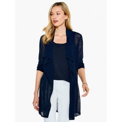 NIC & ZOE Womens New Back of The Chair Cardy Cardigan Sweater