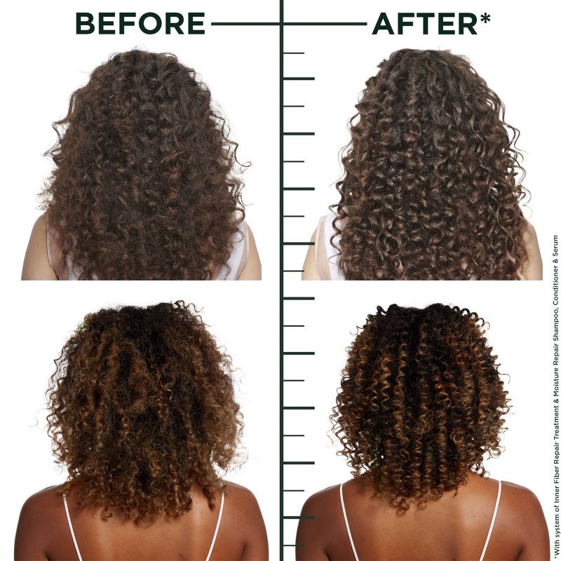 Garnier Fructis Hair Fillers Moisture Repair Shampoo for Curly Hair - 10.1 fl oz, 4 of 14