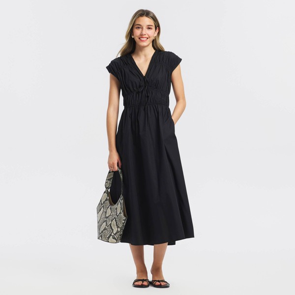 Vestido midi corte A fruncido de mujer - A New Day™ 3