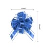 Unique Bargains Large Pull Bow Metallic Gift Wrapping Ribbon for Wedding 12 Pcs - 2 of 4
