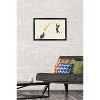 Trends International Episodic Drawing - Cat And Moon 1 Framed Wall Poster Prints - 2 of 4
