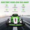 Electric Drift Go Kart for Kids, Go Kart with 200W Dual Motor & 7AH Battery, 8.1MPH Max Speed, 360° Drifting, Safety Belt, 110LBS Load - 3 of 4
