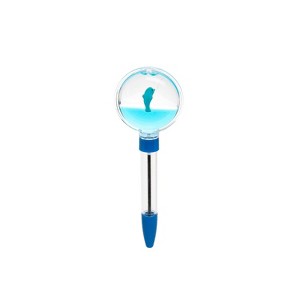 Beachcombers Blue Liquid Dolphin Pen Plastic Ocean Coastal Nautical Beach Sea Life Writing Gift 1.99 X 0.91 X 5.63 - 1 of 2