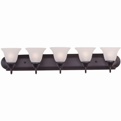 Maxim Lighting Essentials - 801x 5 - Light Vanity in  Oil Rubbed Bronze