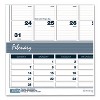Bar Harbor Recycled Wirebound 3-Months-per-Page Wall Calendar, 15.5 x 22, White/Blue/Gray, 14-Month: Dec 2025 to Jan 2027 - 3 of 4