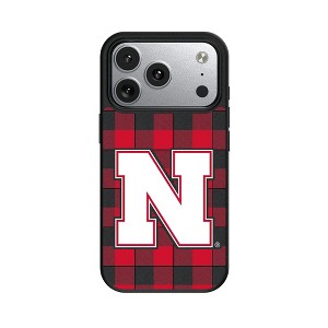 NCAA Big Ten Universities Plaid MagSafe Compatible Cell Phone Case for Apple iPhone 17 Series - 1 of 4