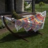 Vivere 10 ft Brazilian Hammock with Solid Pine Arc Stand - 4 of 4
