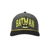 Batman Embroidered Logo Adult Black Retro Grandpa Snapback Hat - 2 of 4