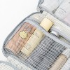 PAVILIA Hanging Toiletry Bag Travel Women Men, Foldable Cosmetic Organizer, Water Resistant Makeup Accessories Essentials Kit - 4 of 4