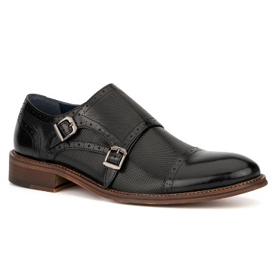 Vintage Foundry Co. Men's Zobra Monk Strap - 8.5, BLACK