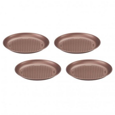 Cuisinart 4pc Bronze Color 7" Mini Pizza Pan Set - CMBM-4PPBZ